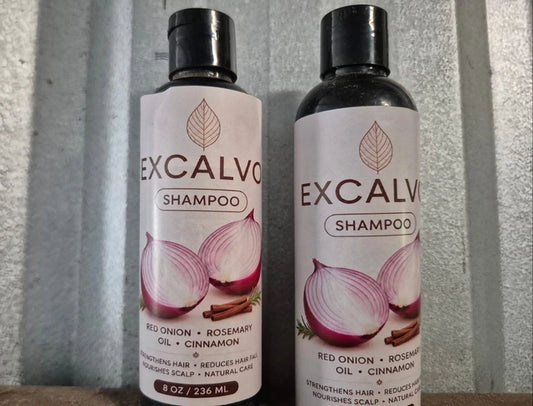 Excalvo Onion Shampoo Twin Pack (2 x Bottles)