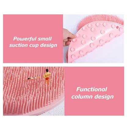 Silicone Shower Scrubber for Body & Feet
