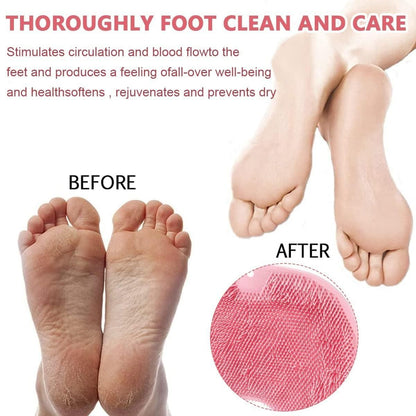 Silicone Shower Scrubber for Body & Feet