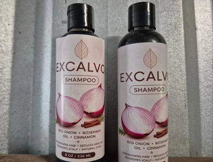 Excalvo Onion Shampoo Twin Pack (2 x Bottles)