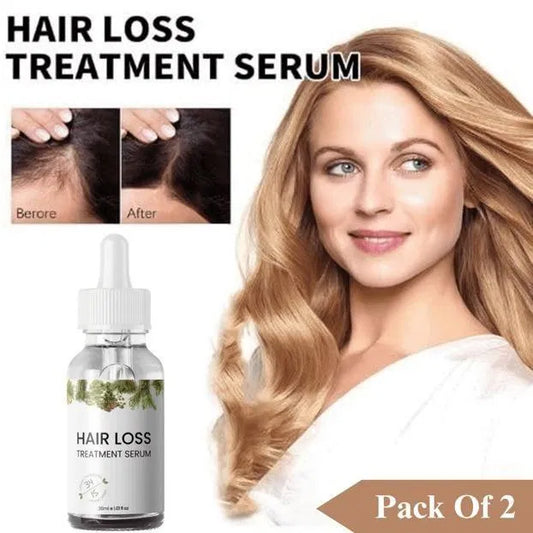 Hair Growth & Hair Loss Treatment Serum 30ml (Pack of 2)